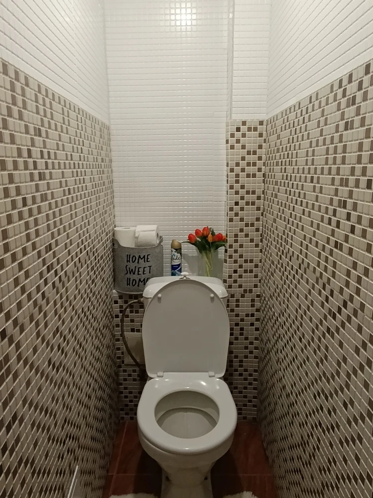 Панель ПВХ ГРЕЙС 955*480 10шт/уп Мозаика Коричневый. Цена указана за 4,7 м²