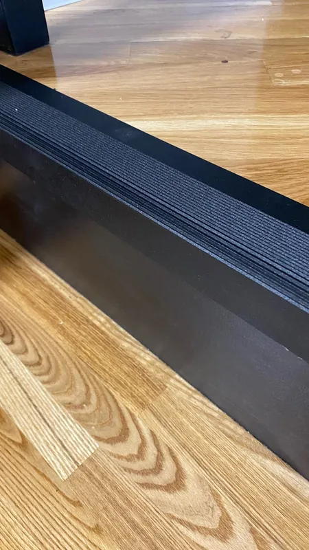 Порог угловой ПУ 04.1800.04л Бронза