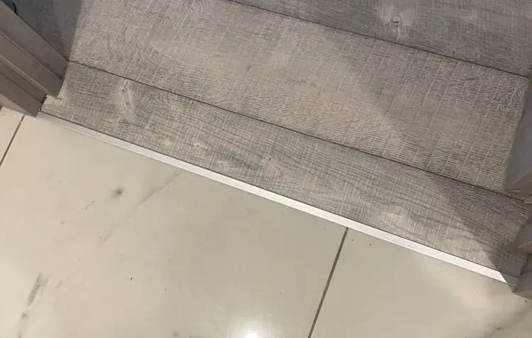 Алюминиевый  профиль ПТ-18 (браш) серебро/мат 2,7 м.