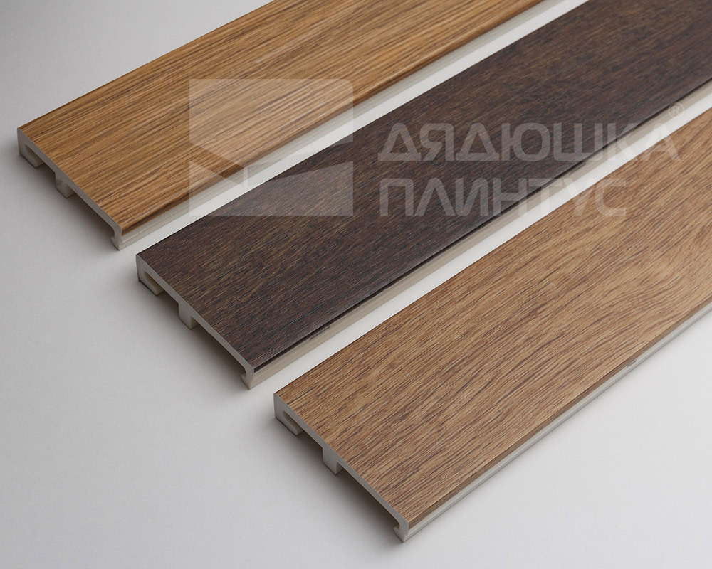 Плинтус напольный Salag Alpha 80 Слава 2,4м