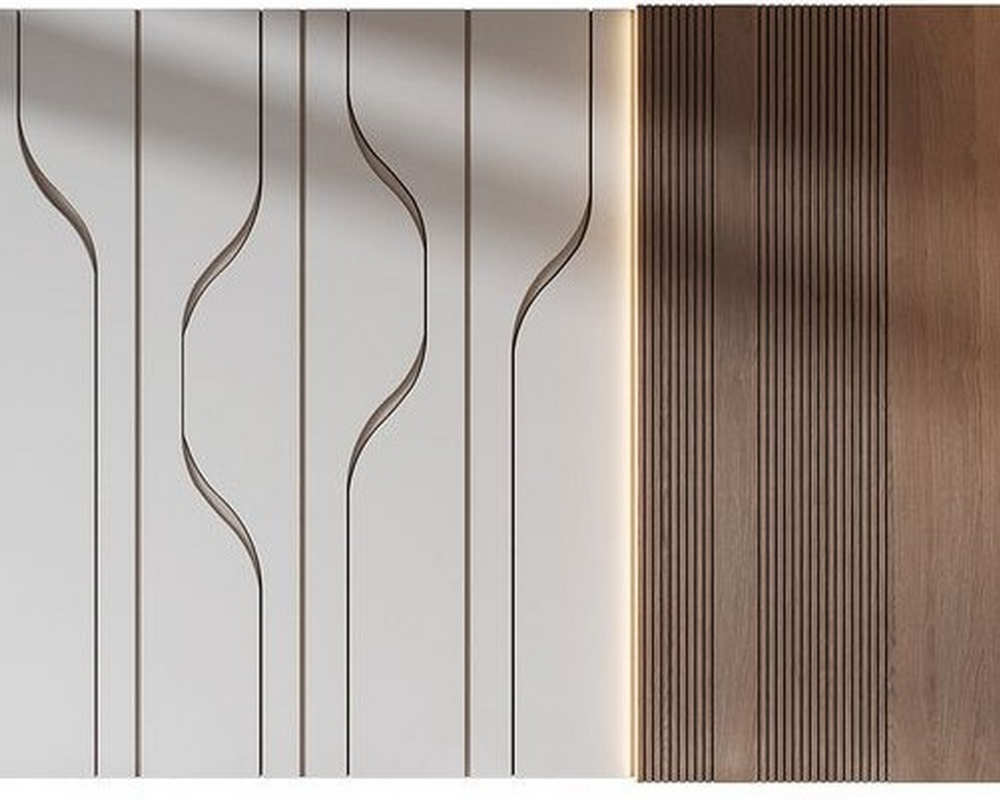 Панель МДФ ACUPAN 61.08.122503.92 плоская 12х122х2760 мм Орех светлый