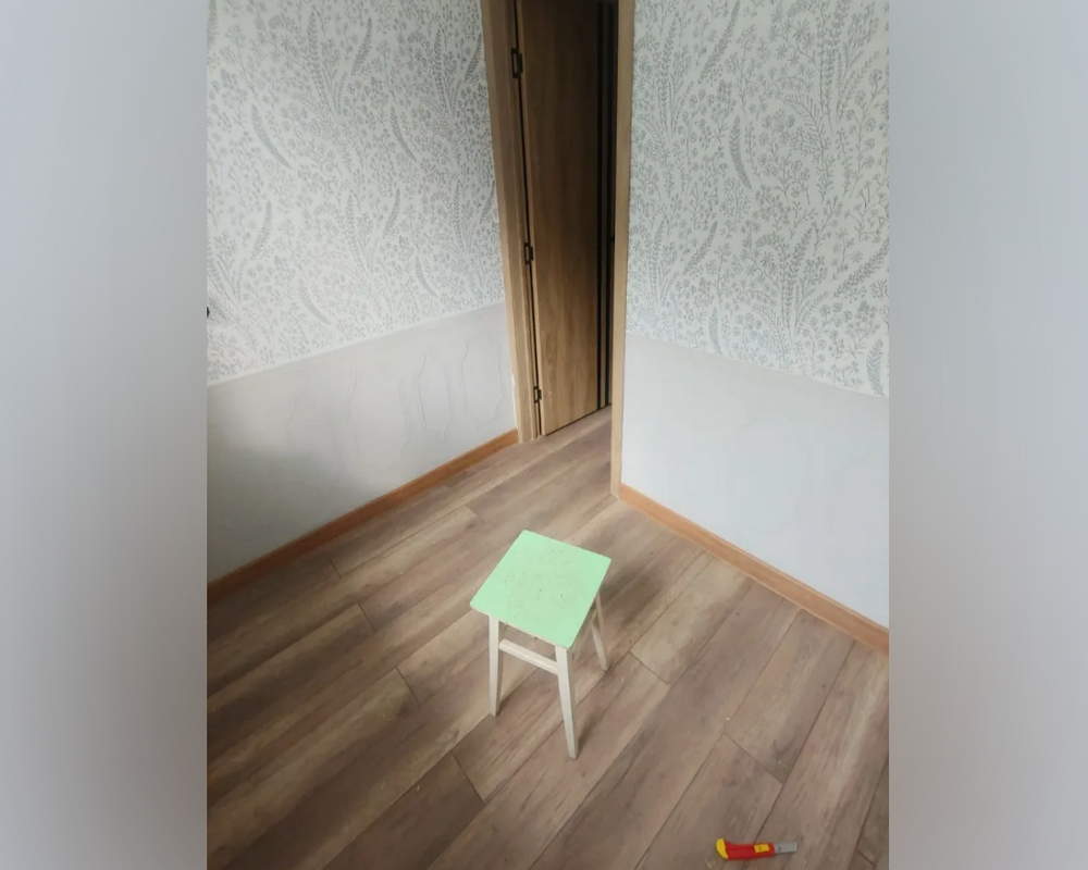 Плинтус ПВХ Волшебная палочка 70мм Home 2,2м 7018