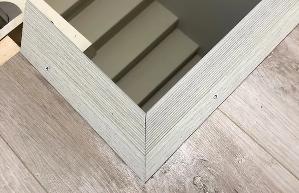 Порог угловой ПУ 02.2700.2105 Дуб арктик