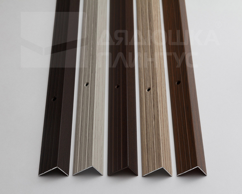 Порог угловой ПУ 03.1800.095 Дуб венге