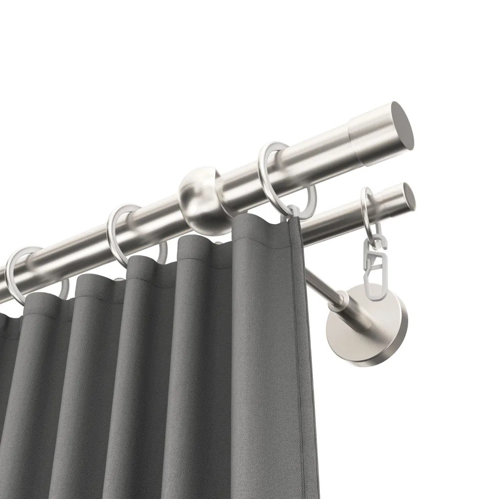 Карниз двухрядный кованый УЮТ d16мм 3,2м Сталь