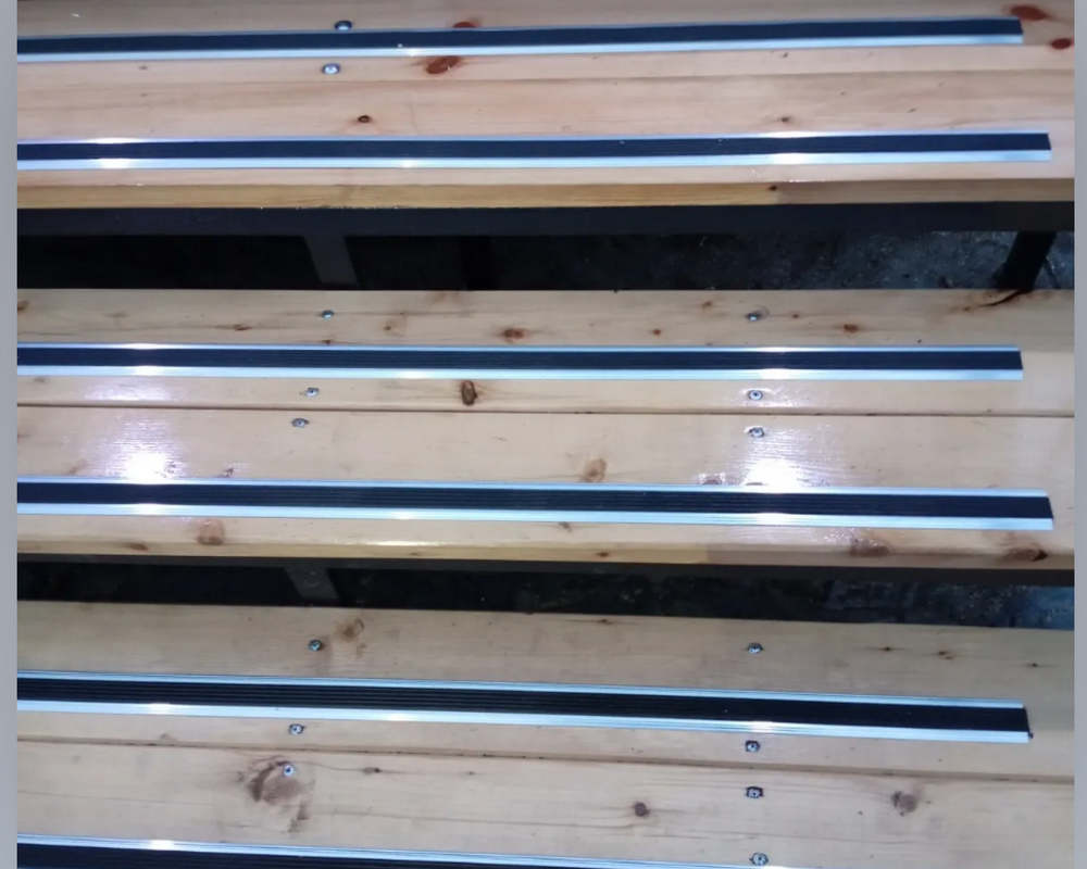 Порог одноуровневый ПС 08.1800.04л Бронза анод