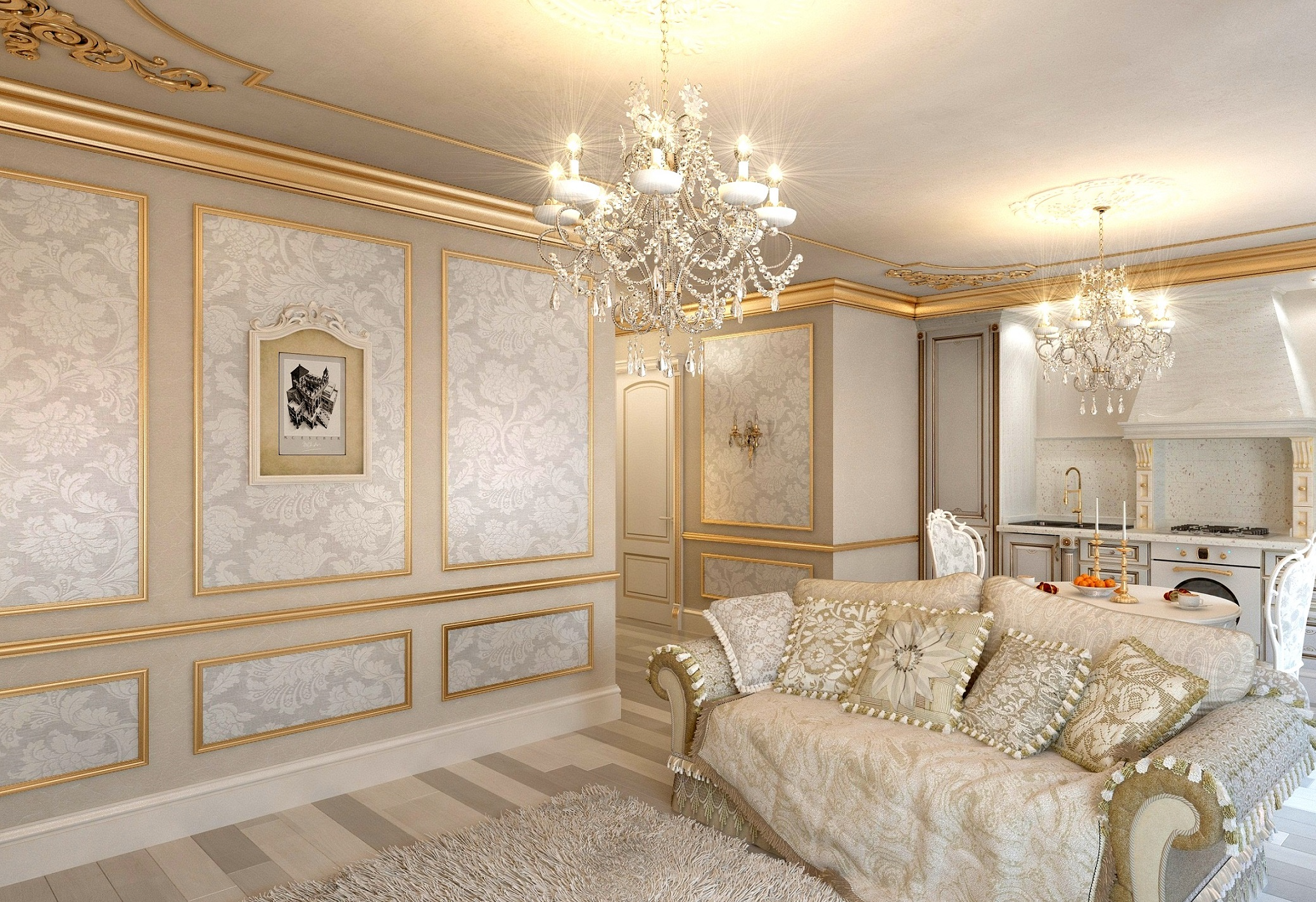 Профиль интерьерный 30*14 Дубай ПИ30Д