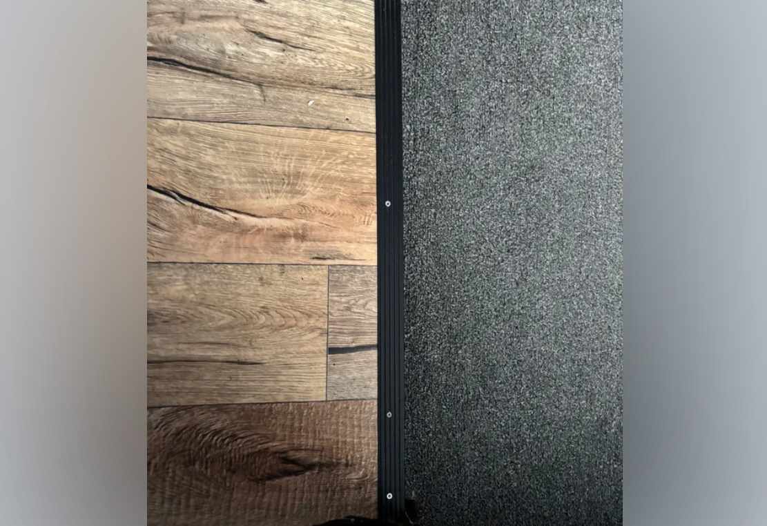 Порог угловой ПУ 05.1800.087 Дуб беленый