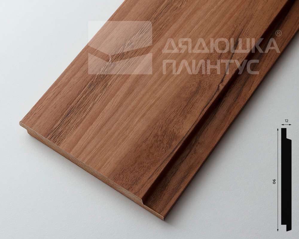 Панель МДФ ACUPAN 61.08.90503.92 плоская 12х90х2760 мм Орех светлый