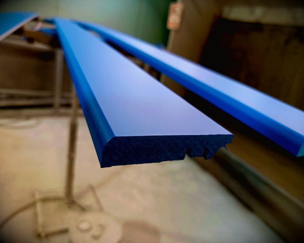 Плинтус МДФ ХАННАХОЛЗ 100401 100мм 2,4м. Окраска включена в стоимость