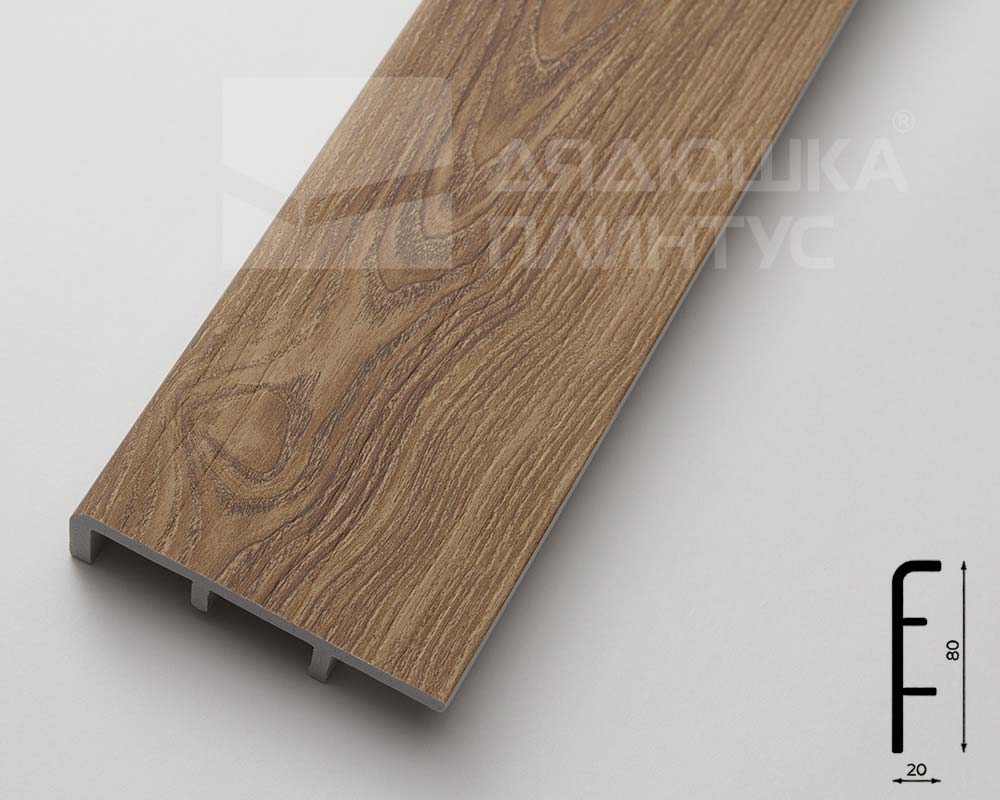 Плинтус ПВХ Рико Концепт 80мм 2,2м. 80208