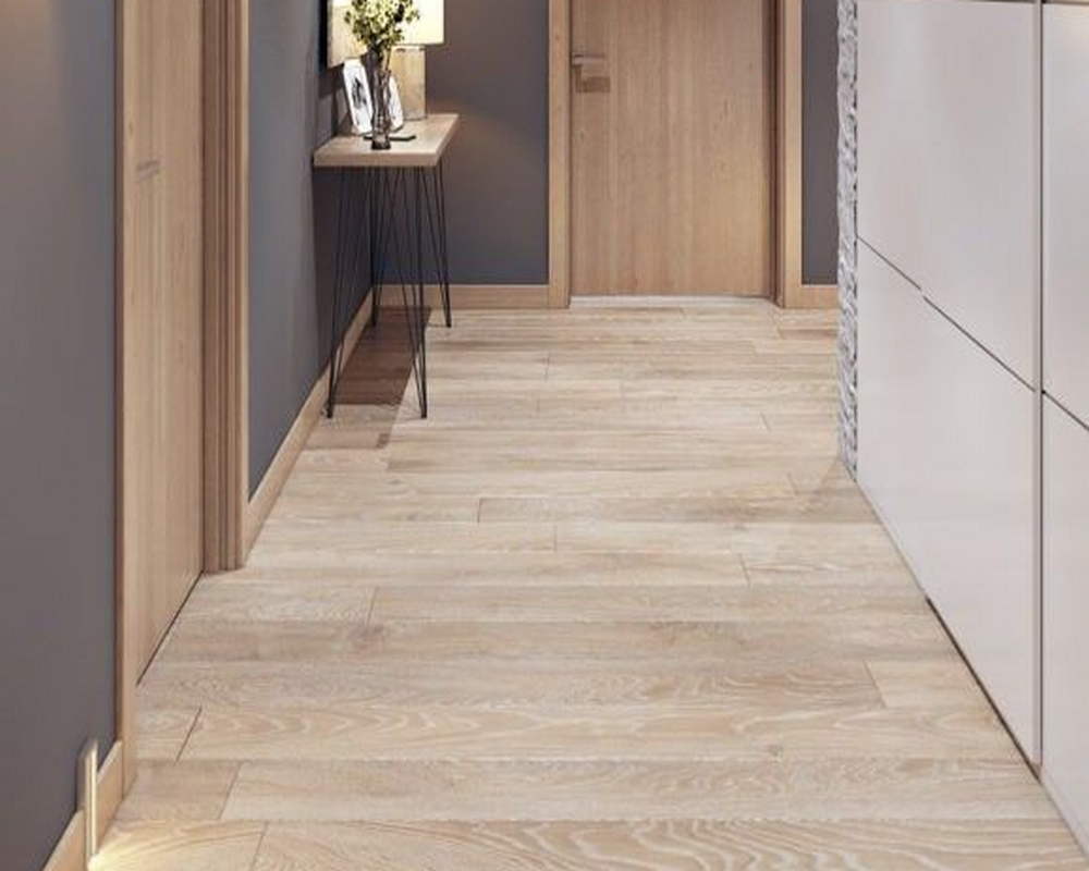 Плинтус напольный Salag Alpha 80 Дуб Айдахо 2,4м