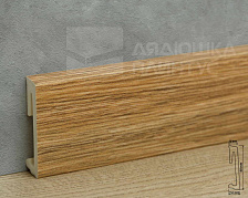 Плинтус напольный Salag Alpha 60*15*2200 мм AP6141 Дуб мятный